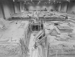 Construction of the main laboratory